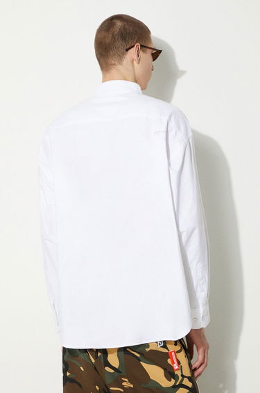 Košeľa AAPE by A Bathing Ape AAPE Button-Down Shirt Biela | AAPSTM8470XXM, 2