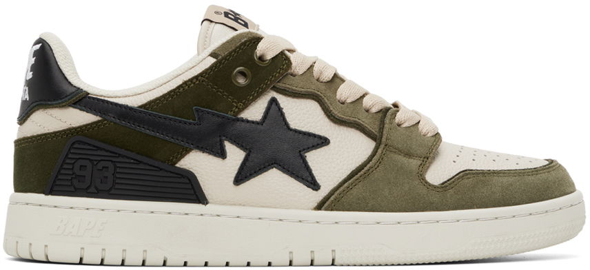 Tenisky a topánky BAPE Khaki SK8 Sta #4 Rôznofarebný | 0ZXSHMX91009J, 0