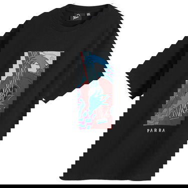 Tričko By Parra Parra Strings T-Shirt Čierna | 52305, 0