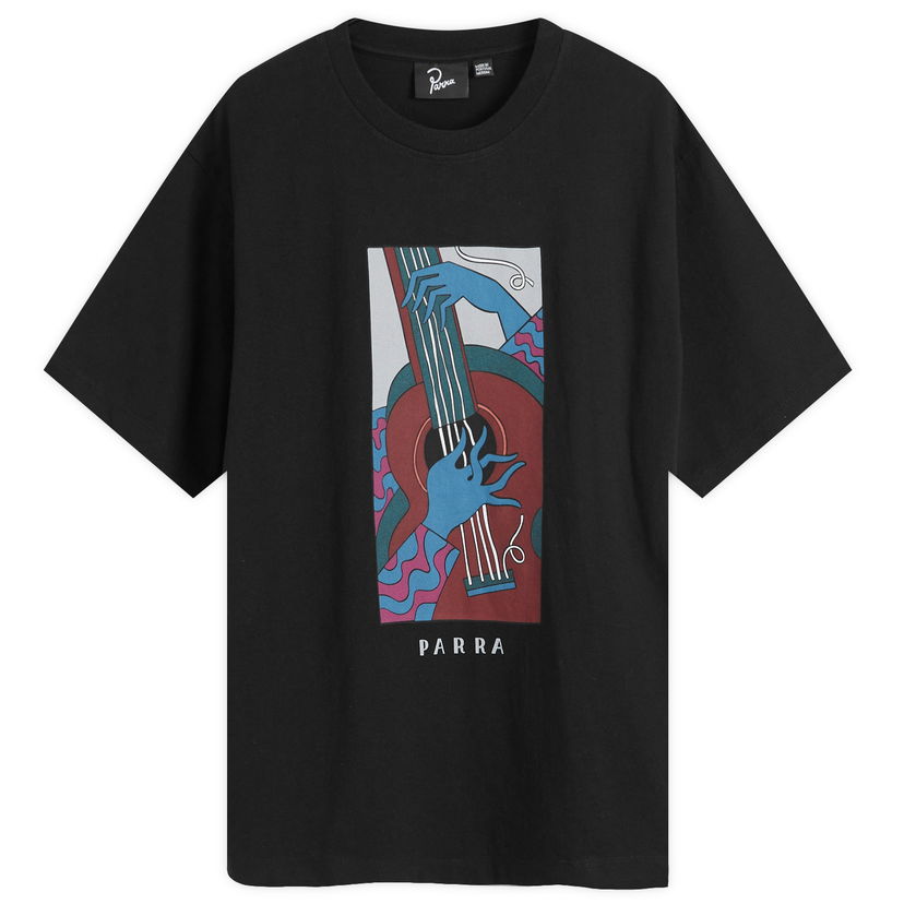 Tričko By Parra Parra Strings T-Shirt Čierna | 52305