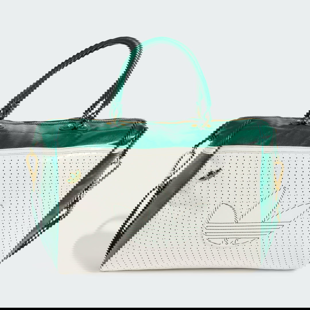 Cestovná taška adidas Performance Bowling Perforated Duffel Bag Zelené | JC5689, 0