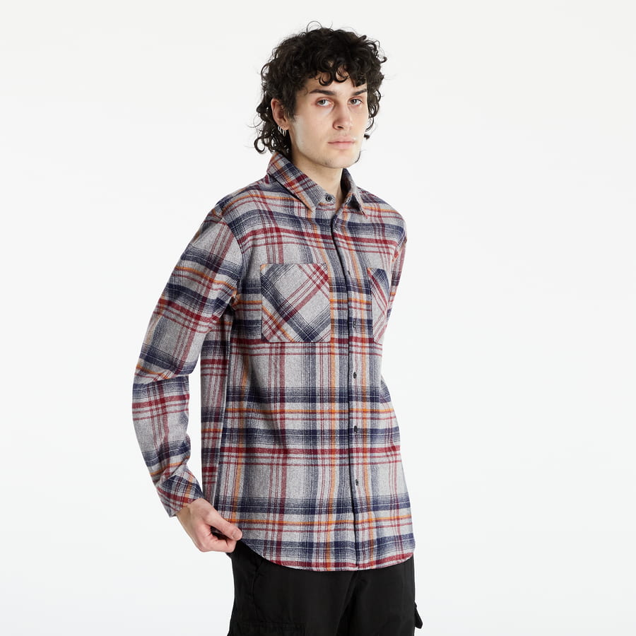 Košeľa Urban Classics Heavy Curved Oversized Checked Shirt Rôznofarebný | TB4696, 0