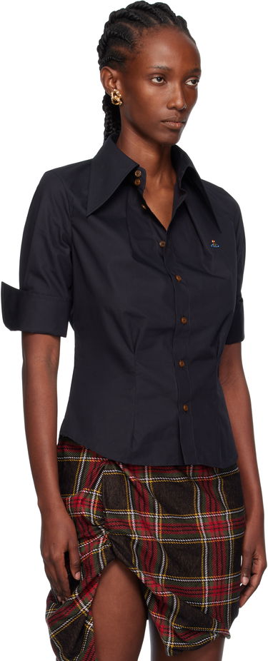 Košeľa Vivienne Westwood Vivienne Westwood Short Sleeve Violin Shirt Čierna | 15010066-W009Q-, 1