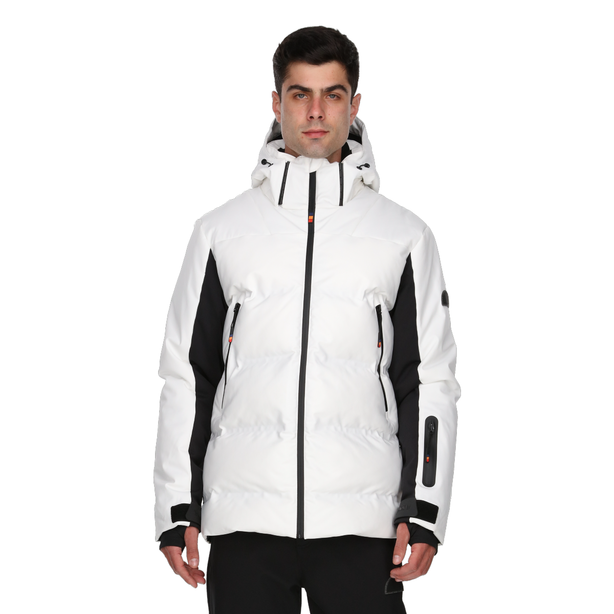 Prešívaná bunda Ellesse Leonardo Hooded Puffer Jacket Biela | ELA243M503-10, 0