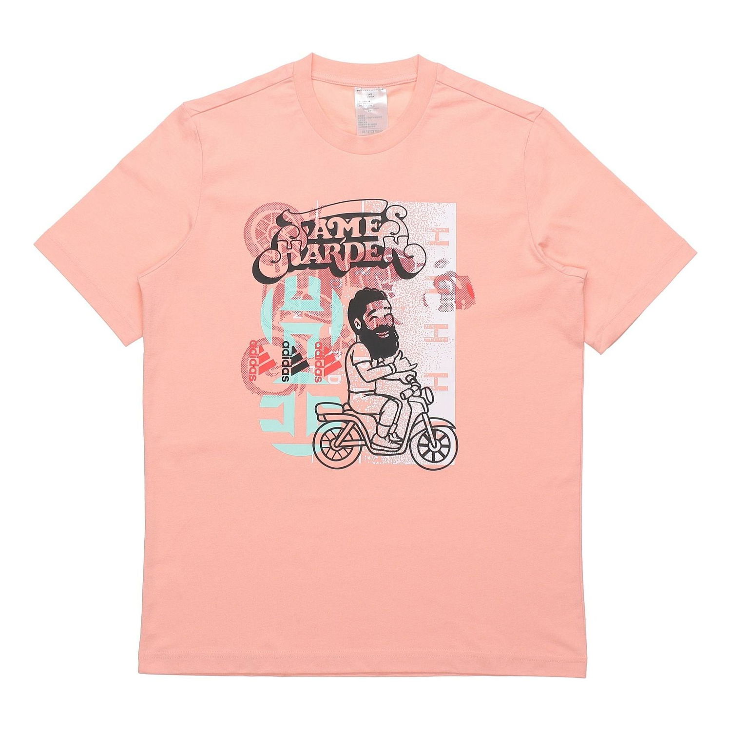 Tričko adidas Originals Harden Avatar Graphic Tee Ružová | GP3430, 0