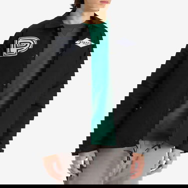 Bunda By Parra Parra Midnight Surprise Coach Jacket with Embroidered P and Script Logos Čierna | 53441-BLK, 2