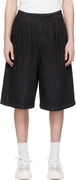 ADER error Pleated Denim Shorts