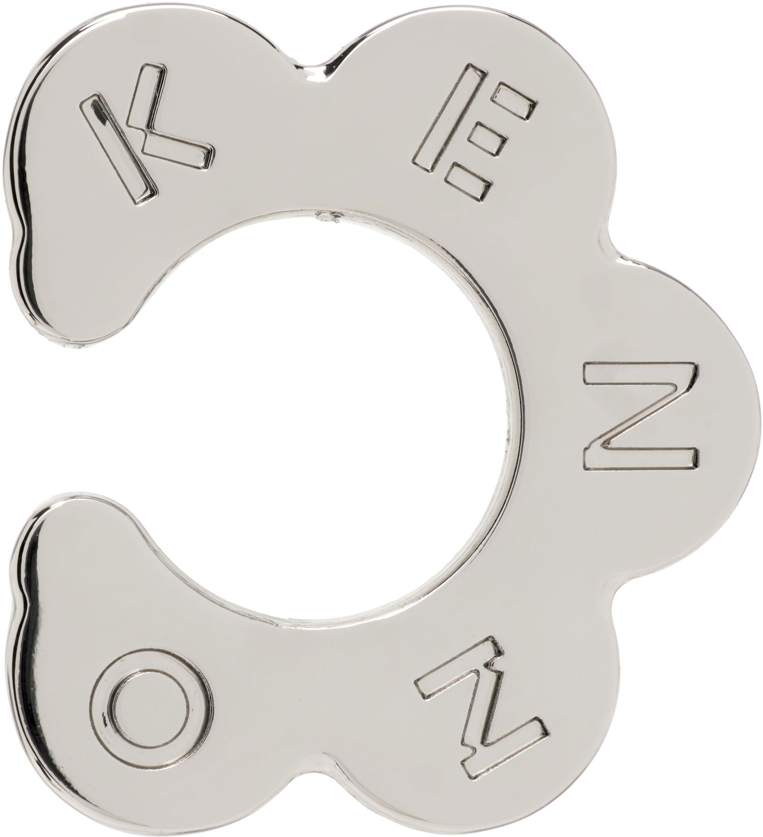 Náušnice KENZO Kenzo 'KENZO Stamp' Ear Cuff Metalická | FF58BI413M04, 0