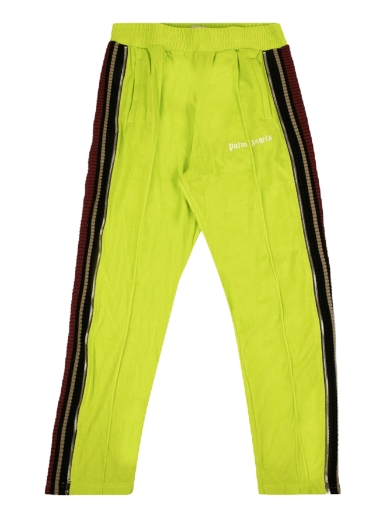 Nohavice Palm Angels Velour Side Stripe Track Pants Žltá | PMCA007F194690074101