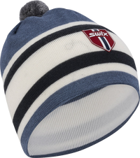 Tradition Striped Pom-Pom Beanie