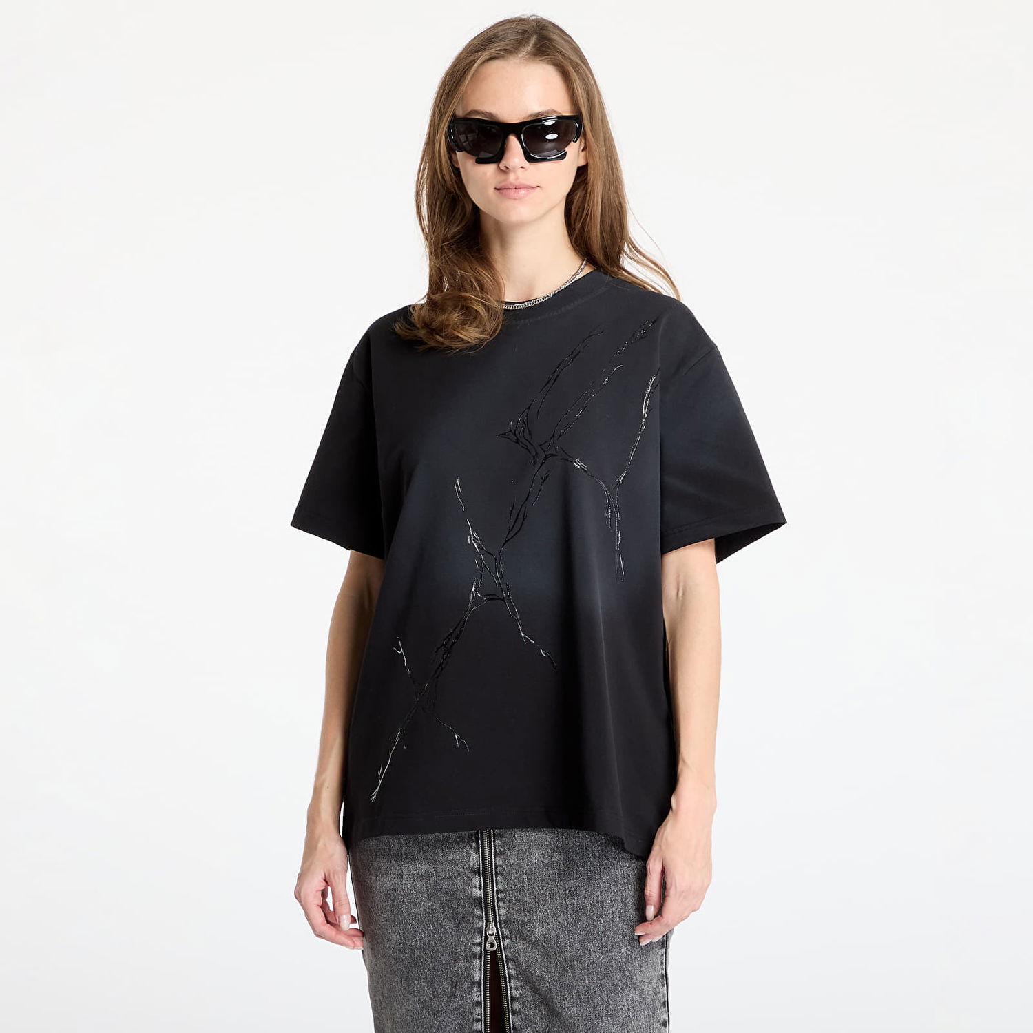 Tričko HELIOT EMIL HELIOT EMIL Fluxus T-Shirt Čierna | PRESS25_M_09_129_BLK01, 1