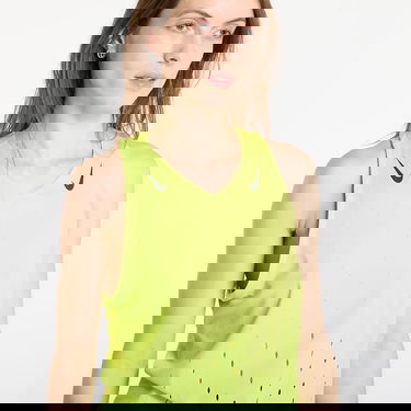 Tielko Nike AeroSwift Perforated Running Tank Top Žltá | fn2504-389, 2