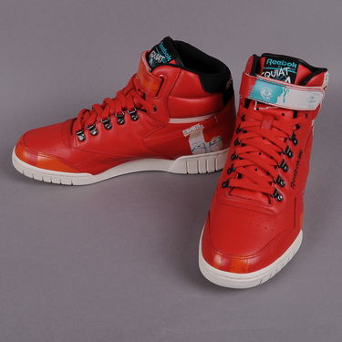 Tenisky a topánky Reebok Exofit Plus Hi Basquiat Červená | v48183, 2