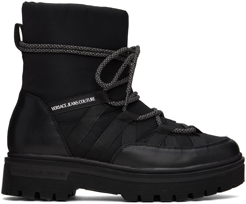 Tenisky a topánky Versace Versace Jeans Couture Syrius Boots Čierna | E73YA3S40EZS490