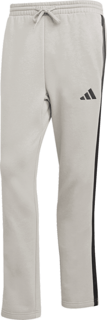 Tepláky adidas Performance Sportswear Essentials Three Stripes Fleece Open Hem Sweatpants Šedá | jx0715, 0