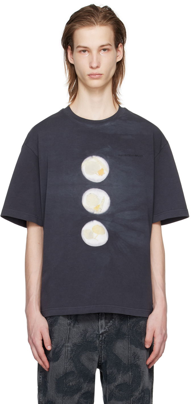 Tričko Feng Chen Wang Feng Chen Wang Plant Dye T-Shirt Čierna | FMS17TS08, 0
