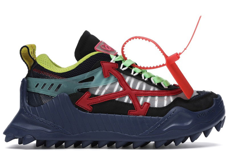 Tenisky a topánky Off-White Odsy-1000 Blue Red FW19 Modrá | OMIA139F198000403020, 0