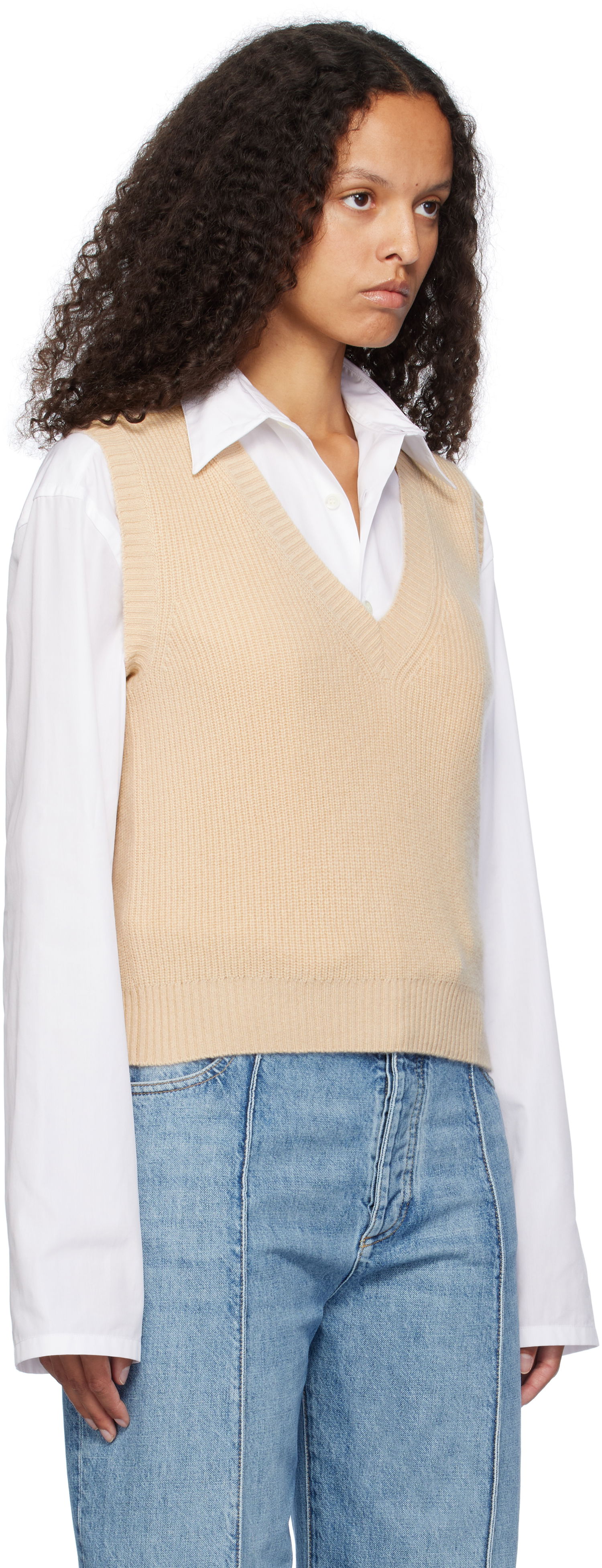 Sveter Max Mara Weekend Knit Vest Béžová | 2425356032600 MM02263, 1