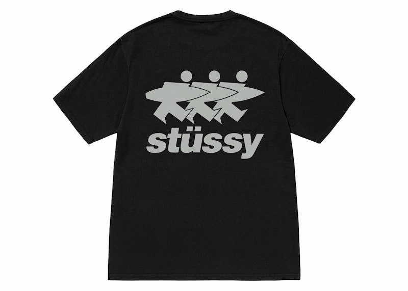 Tričko Stüssy Surfwalk Graphic T-Shirt Čierna | 1905063, 0