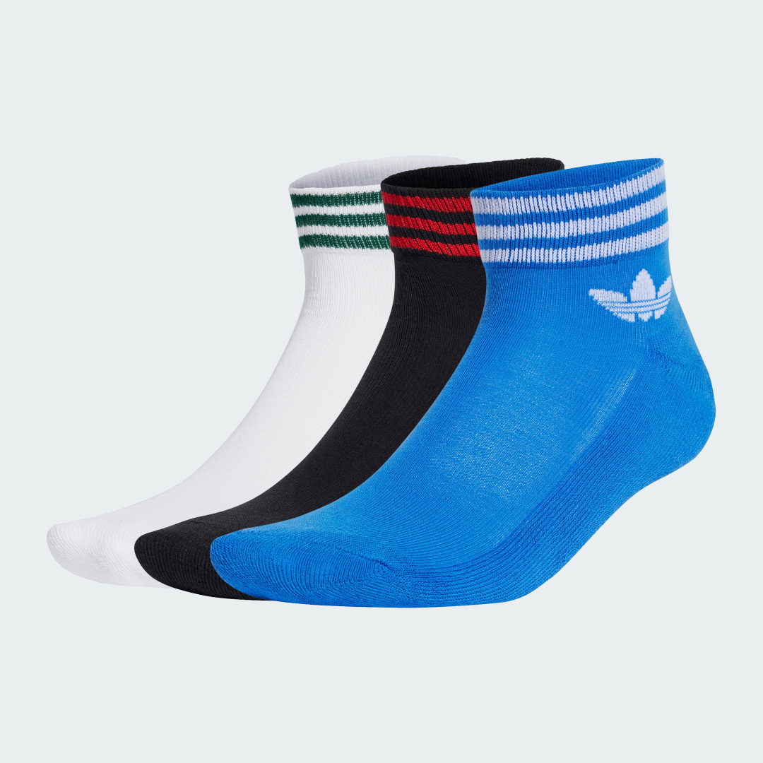 Trefoil Ankle Socks (3 Pairs)