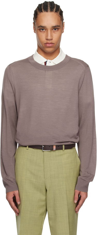 Sveter Paul Smith Paul Smith Merino Wool Sweater Hnedá | M1R-238Z-P02093-55, 0