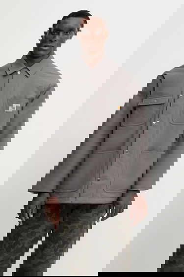 Bunda Carhartt WIP Leroy Chore Coat Šedá | I035343.33CXX, 0