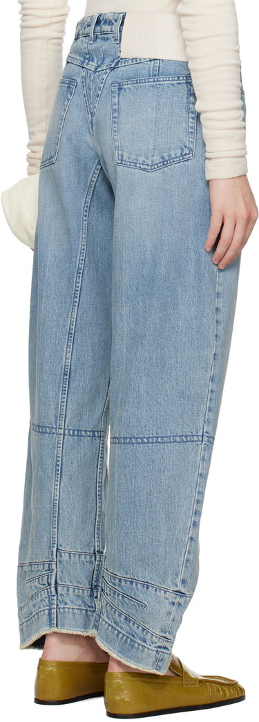 Džínsy Jil Sander Jil Sander Darted Jeans Modrá | J02KA0332_J46463, 2