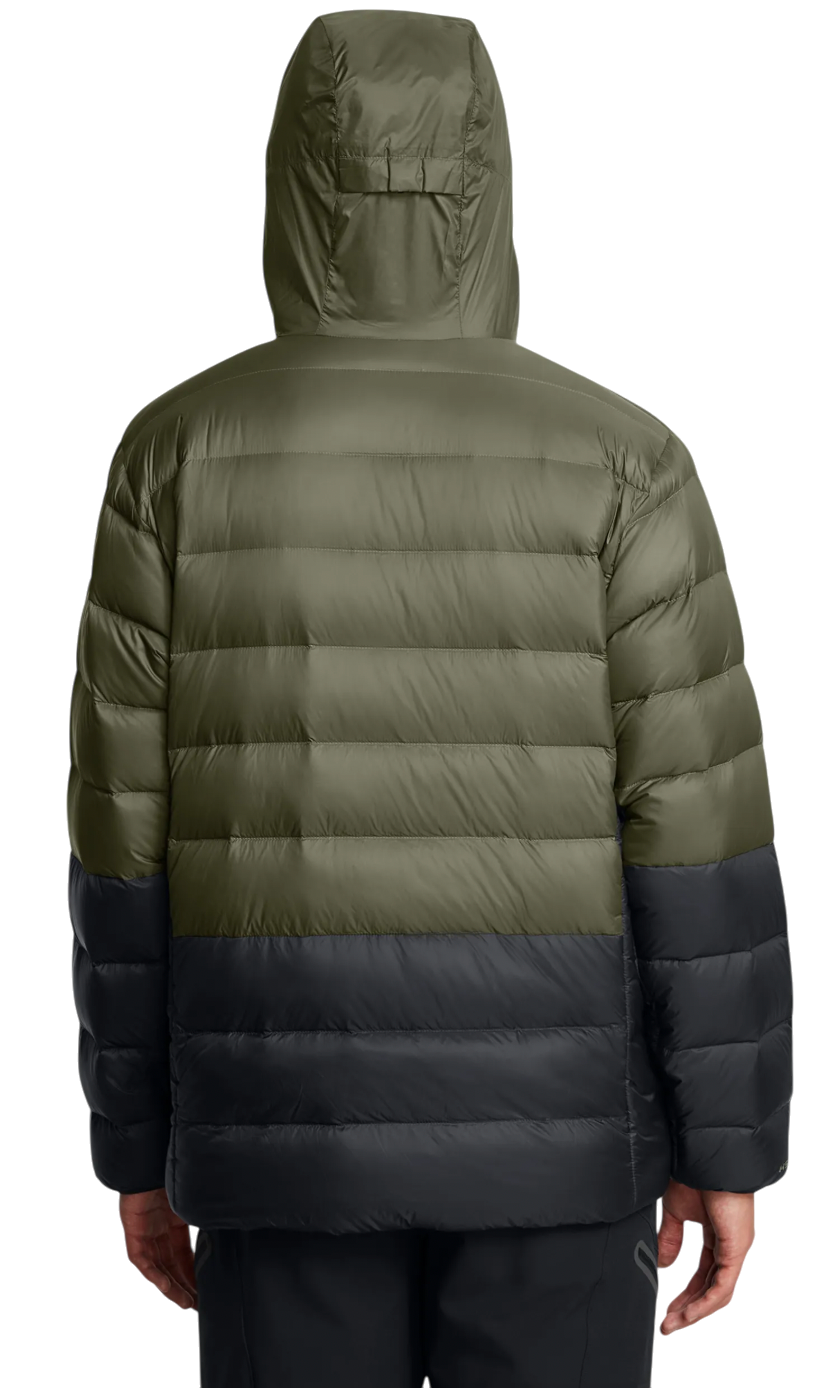 Prešívaná bunda Under Armour Under Armour Legend Down Hooded Jacket Zelené | 1385837-390, 1