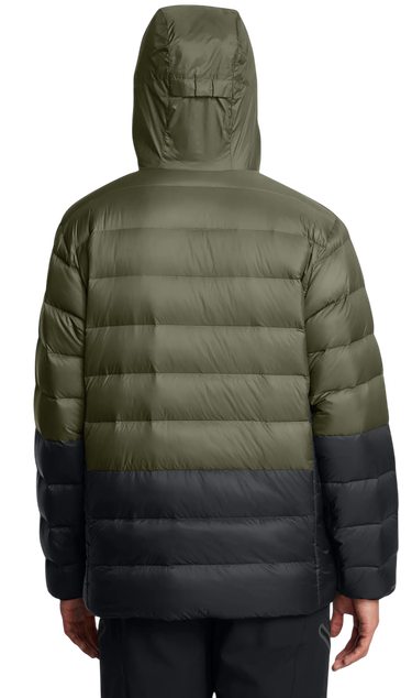 Prešívaná bunda Under Armour Under Armour Legend Down Hooded Jacket Zelené | 1385837-390, 1