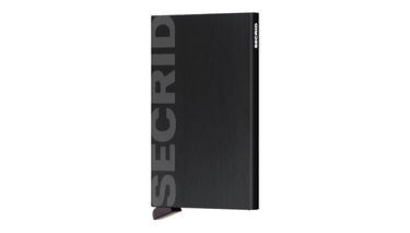 Peňaženka Secrid Cardprotector Čierna | CLa-Logo-black, 3