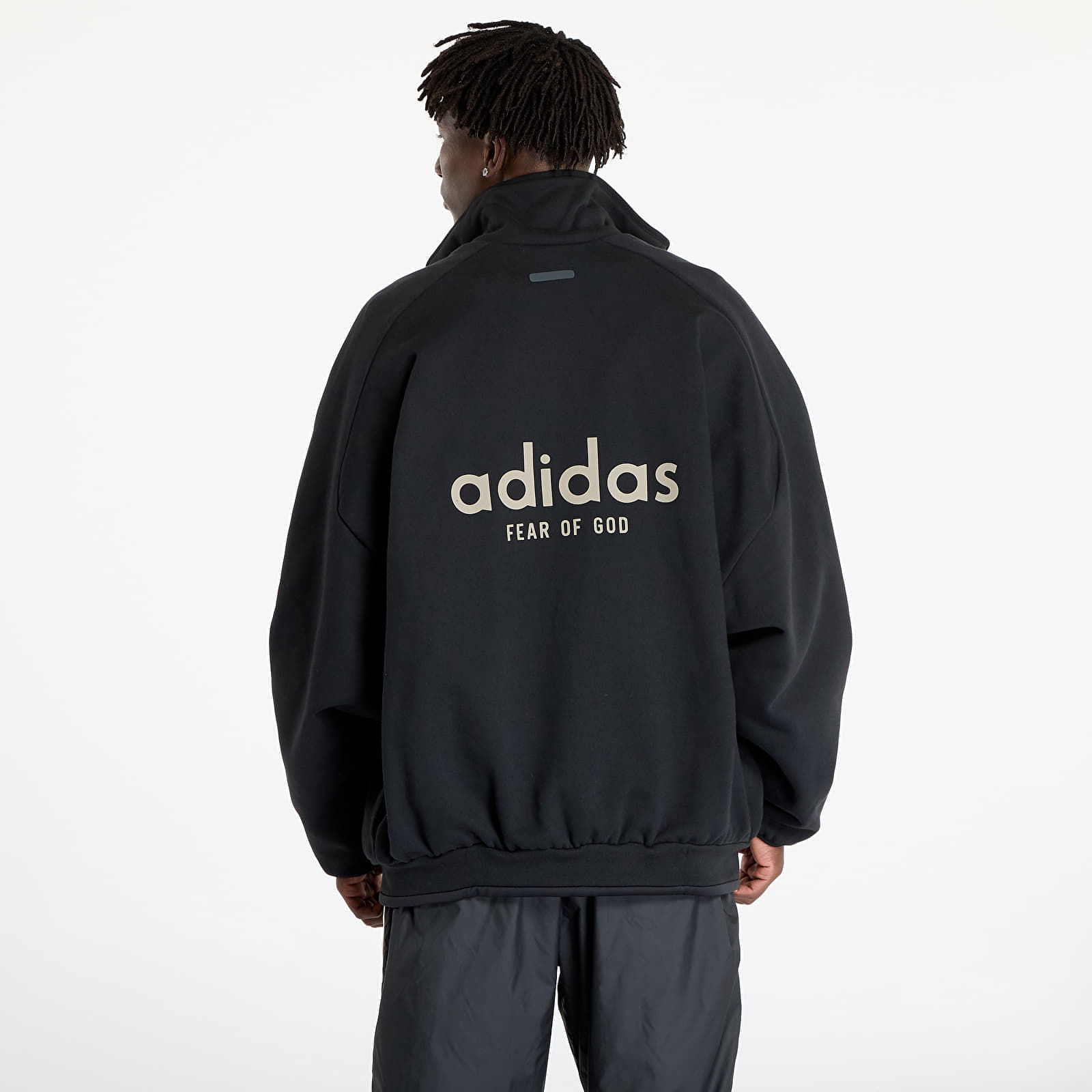 Jacket adidas x Fear Of God Athletics Fleece Track Jacket Black S