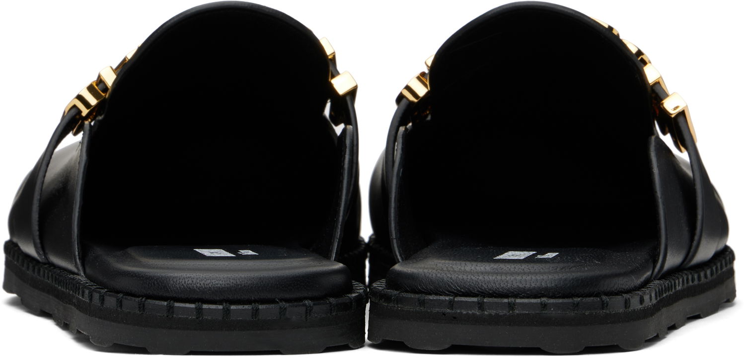 Oblečenie Moschino Moschino Leather Mule Loafers Čierna | 251 MB10162G0M GA0 000, 1