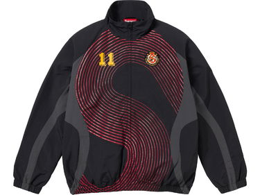 Vetrovka Supreme S Logo Track Jacket Size L Čierna | FW24J67 BLACK, 0