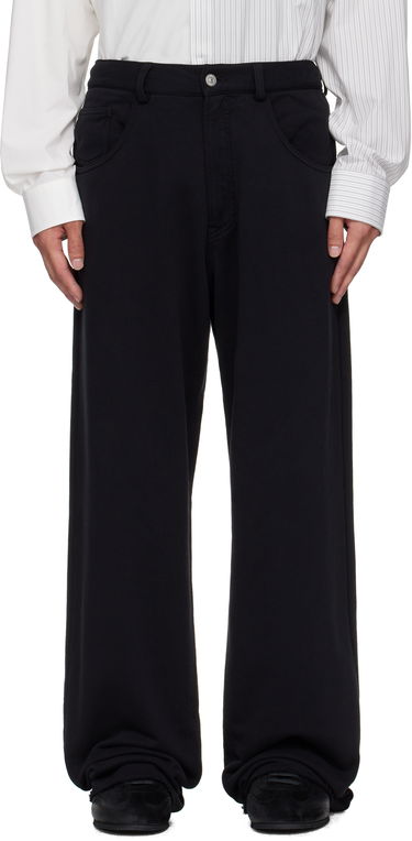 Nohavice Maison Margiela MM6 Maison Margiela Cotton Sweatpant Trousers Čierna | SH0KA0056 M25014, 0