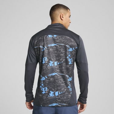 Tričko Puma Manchester City Pre-Match Quarter-Zip Top Čierna | 779156_74, 3