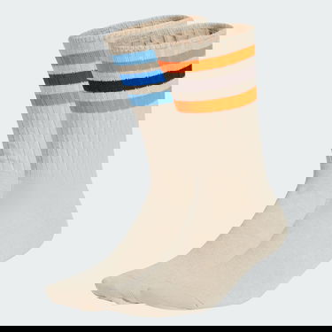 Ponožky adidas Performance Ribbed Crew Socks (2 Pairs) Béžová | JC8625, 1