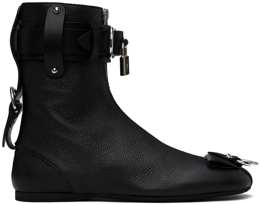 Oblečenie JW Anderson JW Anderson Padlock Ankle Boots Čierna | ANW41011A, 0
