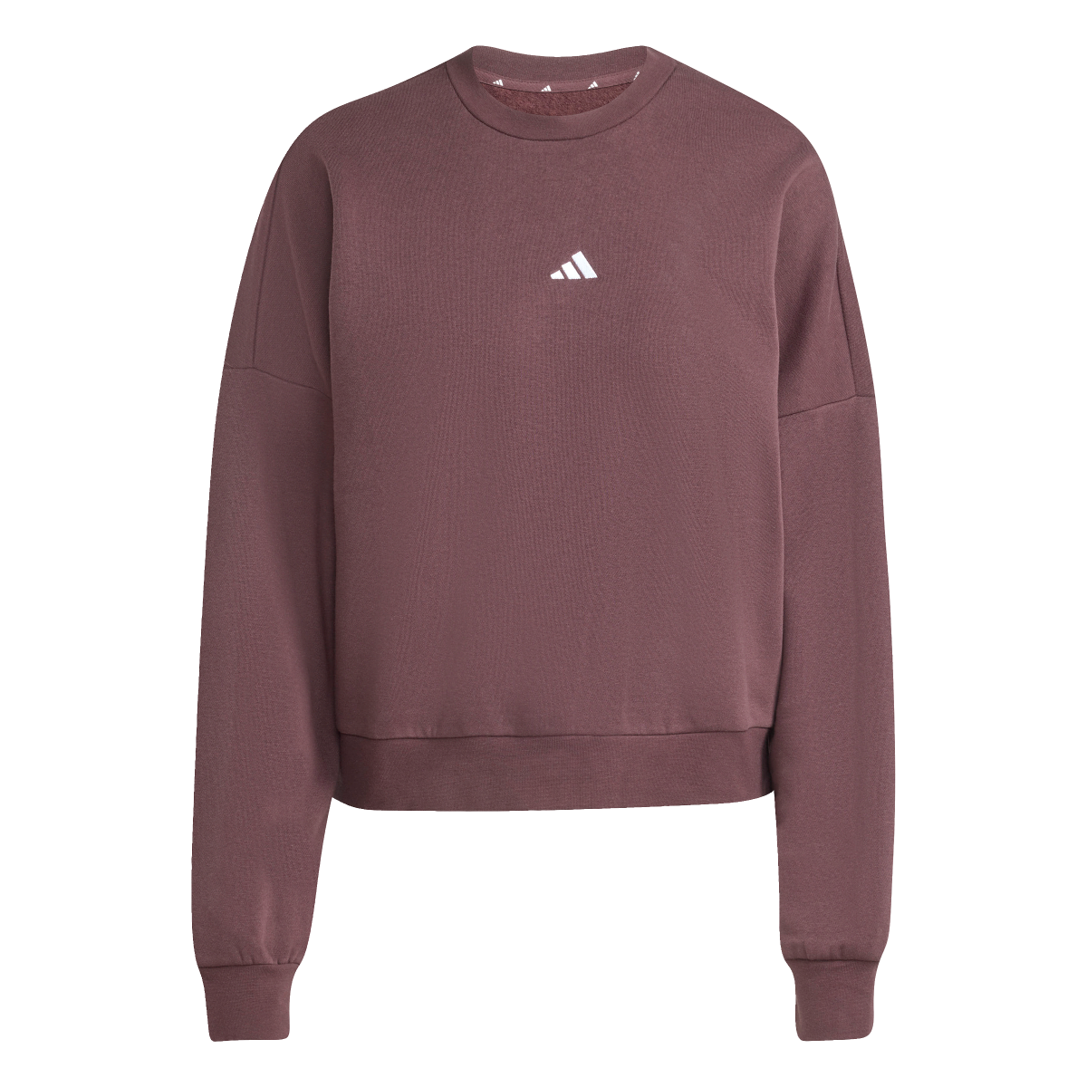 Mikina adidas Originals Studio Lounge Fleece Cropped Sweatshirt Fialová | JV7302, 0