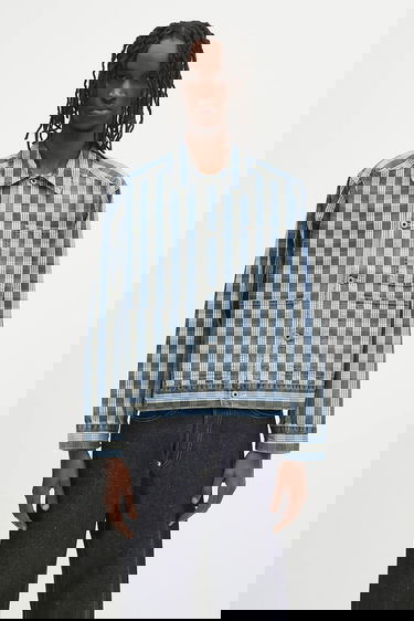 Košeľa Human Made Human Made Relaxed Work Jacket Modrá | HM29JK010, 0