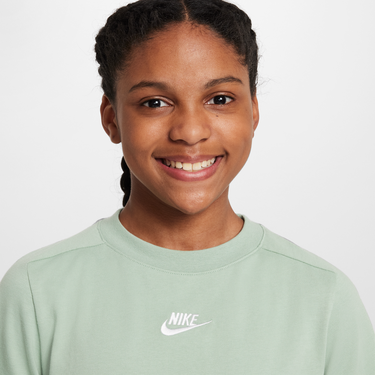 Crop Top Nike Nike Sportswear Short Sleeve T-Shirt Zelené | FN8589-037, 3