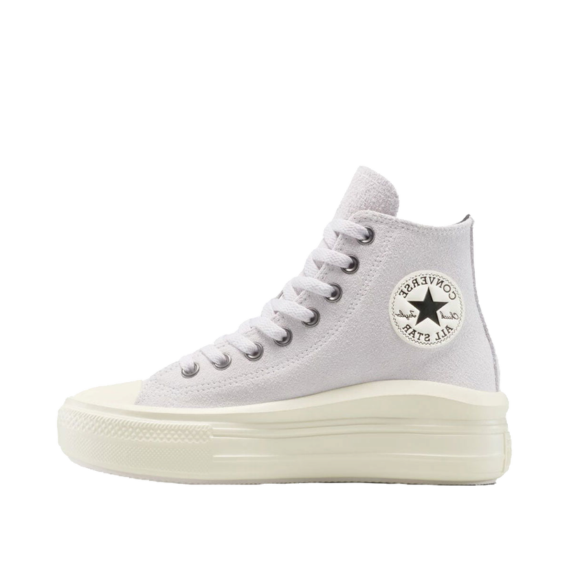 Tenisky a topánky Converse Chuck Taylor All Star Move Platform Suede Biela | A14556C