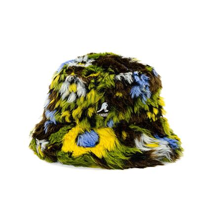 Klobúk Kangol Faux Fur Bucket Hat Rôznofarebný | K4370-CF901, 0
