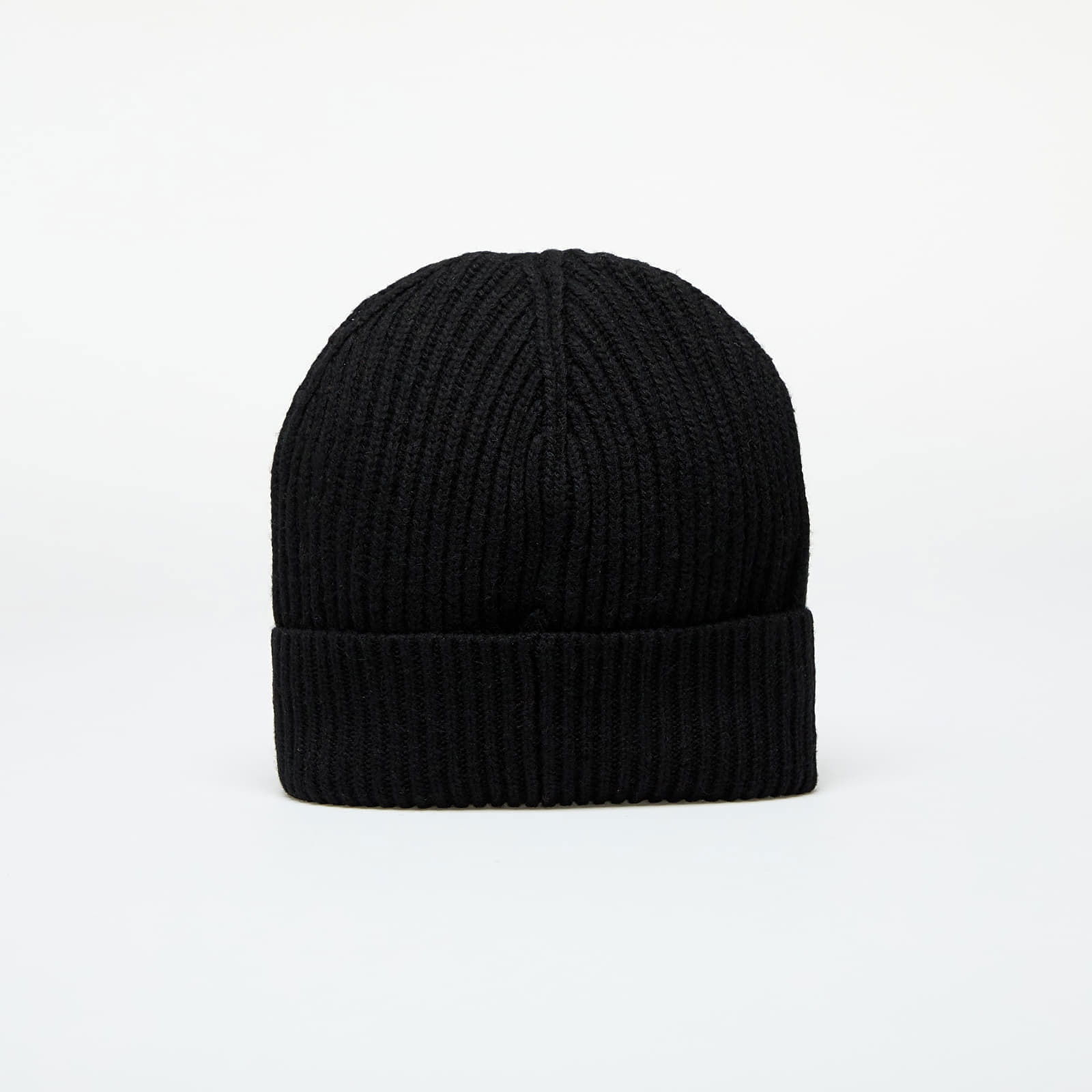 Ellipse Ribbed Beanie Black Universal