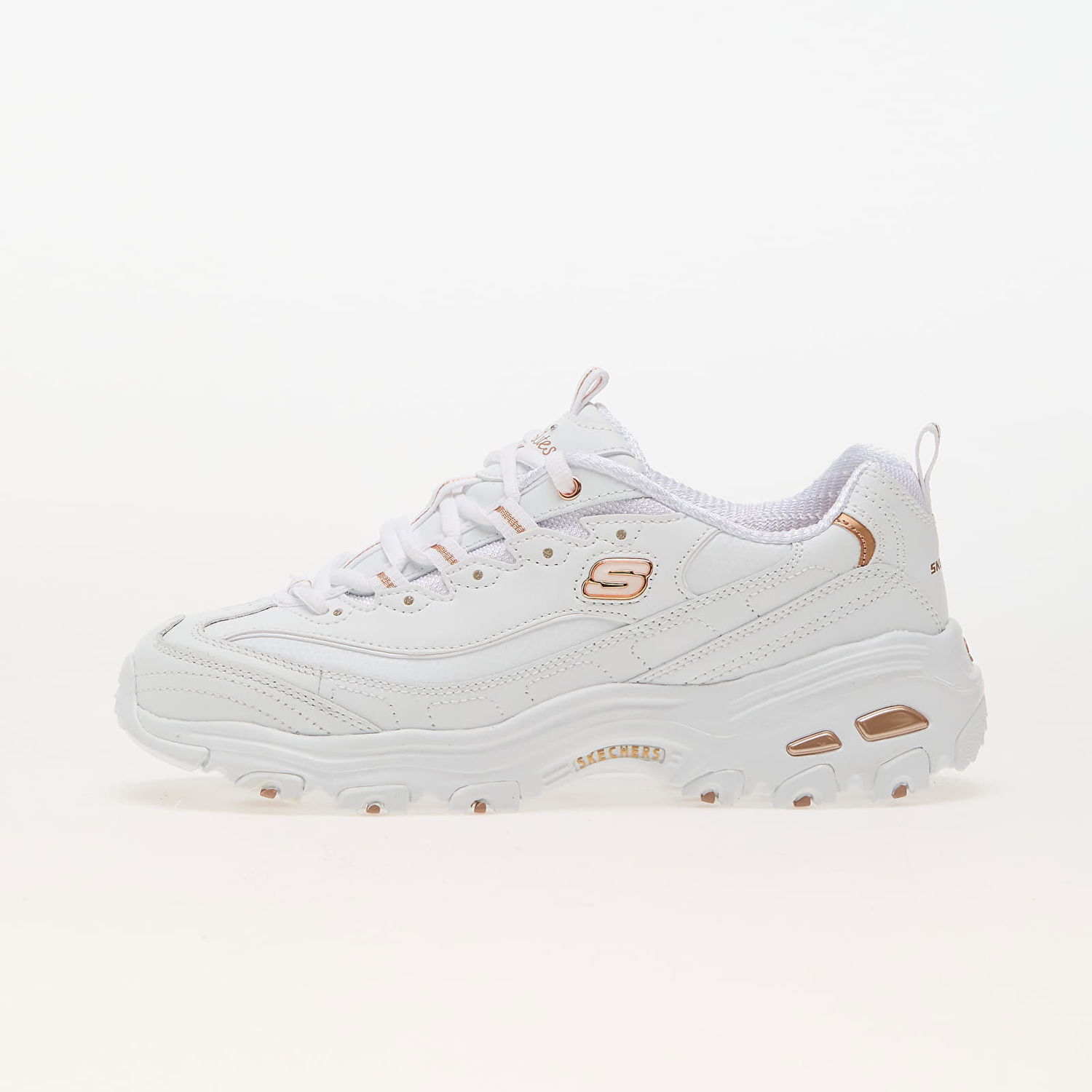 Tenisky a topánky Skechers D'Lites Fresh Star White Rose Gold Biela | 11931 WTRG, 0