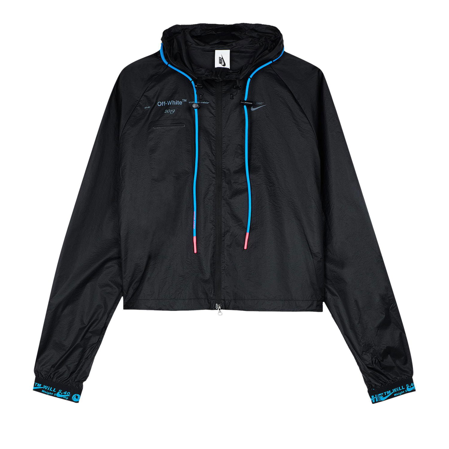 Vetrovka Nike Off-White x Jacket Čierna | BV8039 010, 1