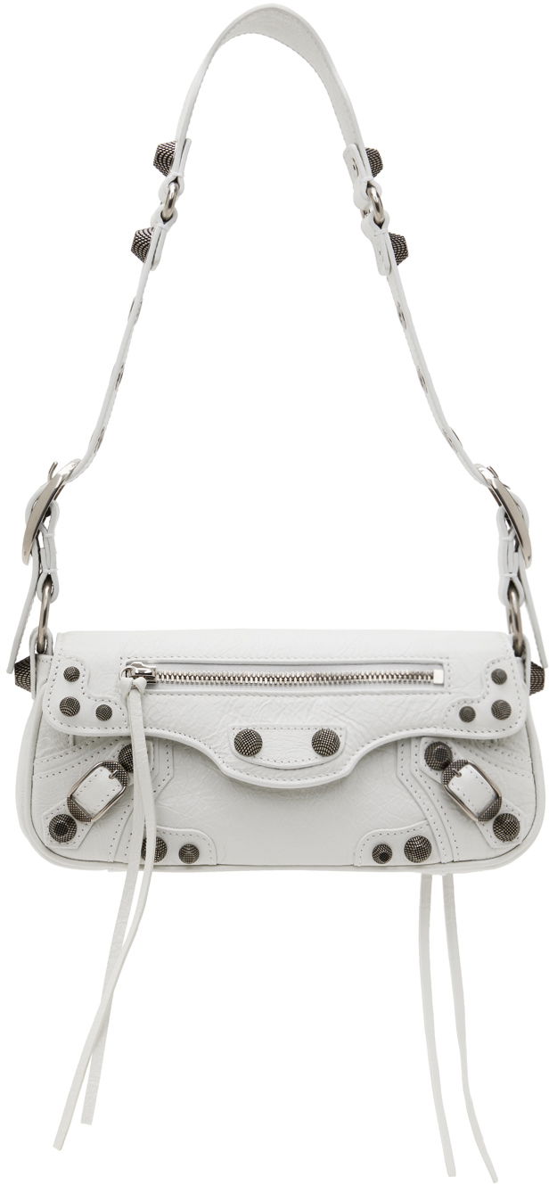 Taška cez rameno Balenciaga 'Le Cagole XS Sling' Bag Biela | 771670 1VG9Y, 0