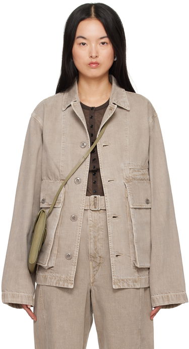 Bunda LEMAIRE Lemaire Boxy Denim Jacket Béžová | OW306 LD1017, 0