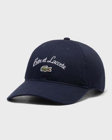 Šiltovka Lacoste BSTN Cotton Twill Cap Navy | RK0491-166-BSTN, 0