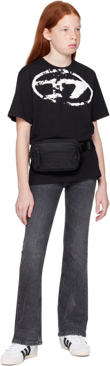 Ľadvinka Diesel Diesel Embossed-Logo Belt Bag Čierna | J01926, 3