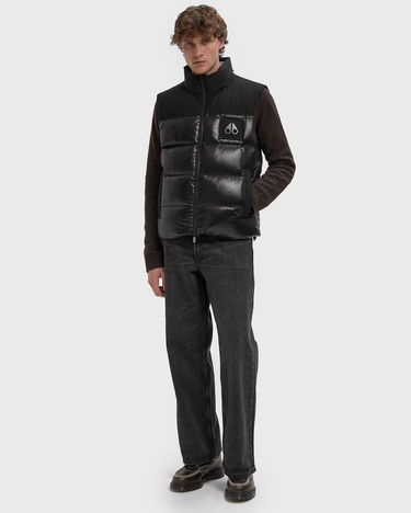 Vesta Moose Knuckles Victory Peak Down Vest Čierna | M34MV482-292, 1